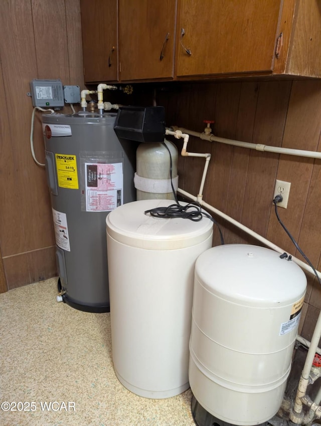 utilities with water heater