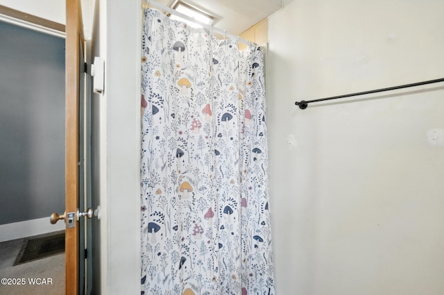 307 N Jefferson St, Van Wert, OH 45891 - full bathroom with a shower with shower curtain