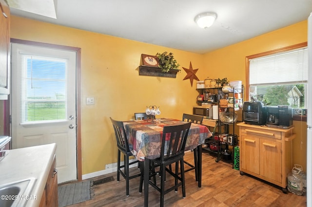 5176 Norfolk St, Lima, OH 45806 - dining space featuring wood finished floors