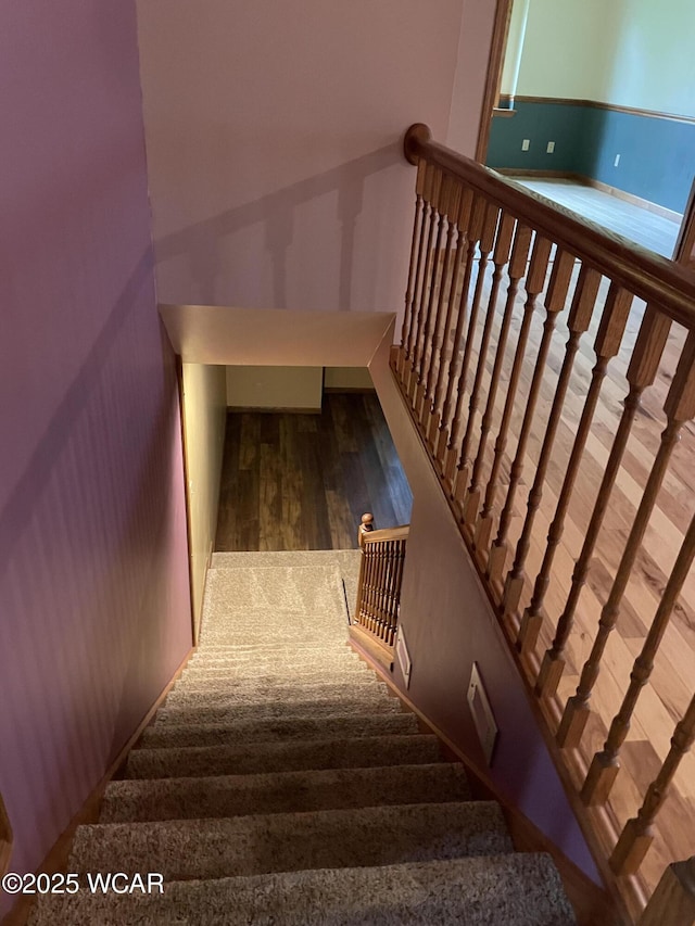 1421 Krendl Dr, Van Wert, OH 45891 - staircase with wood finished floors
