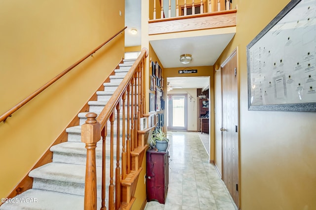 interior space with baseboards