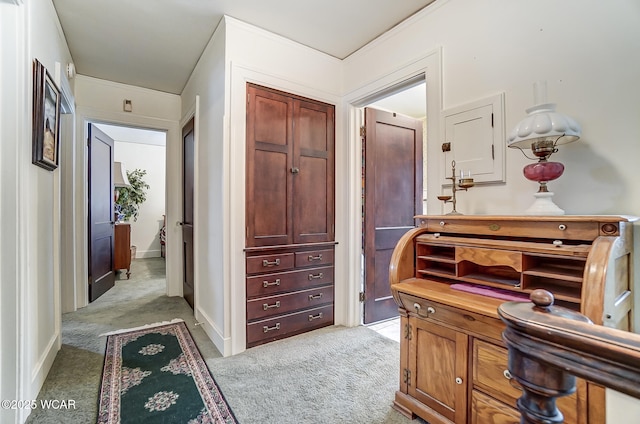118 Boyd Ave, Van Wert, OH 45891 - home office with light colored carpet and baseboards