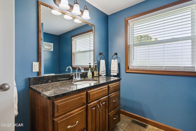 2855 State Route 67, Belle Center, OH 43310 - bathroom with vanity and baseboards