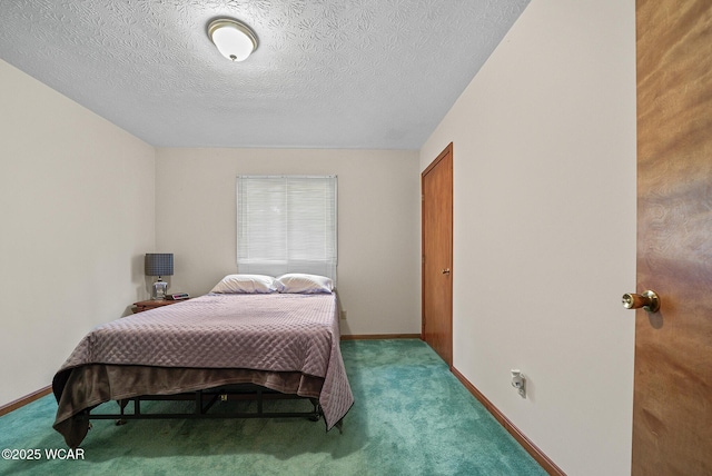 18509 State Highway 67, Upper Sandusky, OH 43351 - carpeted bedroom featuring a textured ceiling and baseboards