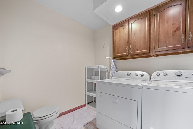 18509 State Highway 67, Upper Sandusky, OH 43351 - washroom featuring washer and clothes dryer and baseboards