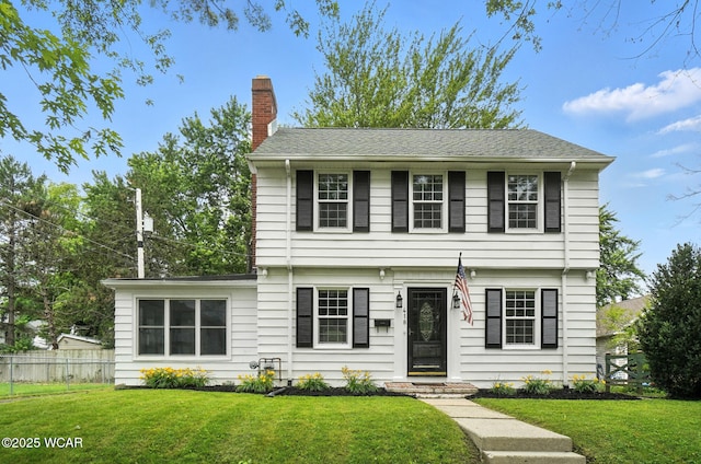 418 S Judkins Ave, Lima, OH 45805 - colonial inspired home with a chimney