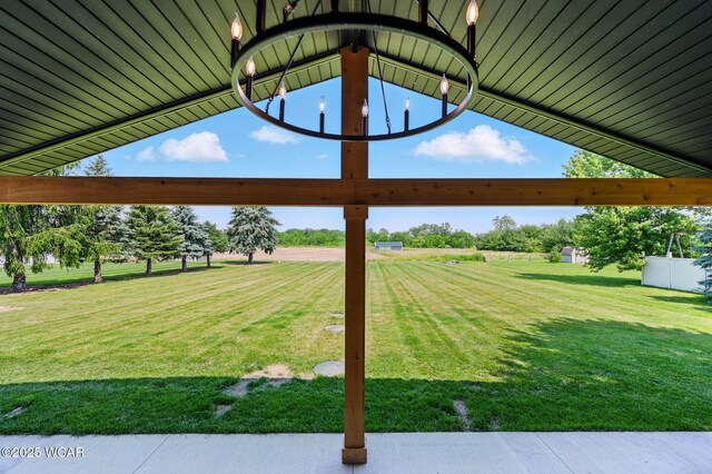 3485 Sugar Creek Rd, Lima, OH 45807 - view of grassy yard
