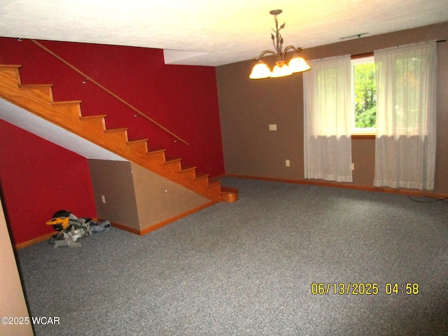 16255 Elevator Rd, Street, Forest, OH 45843 - interior space with baseboards and carpet