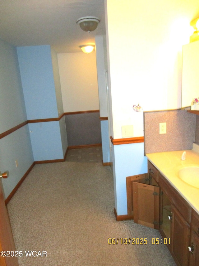 16255 Elevator Rd, Street, Forest, OH 45843 - bathroom with vanity and baseboards