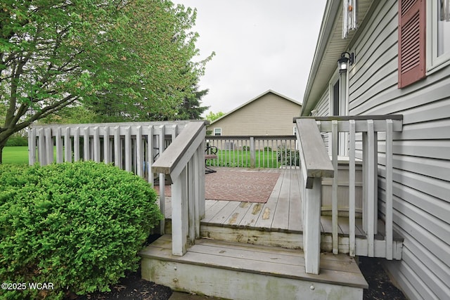 view of deck