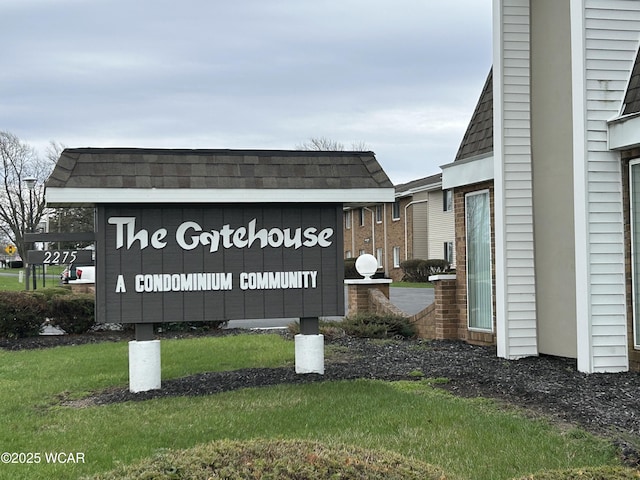 2275 N Cable Rd Unit 60, Lima, OH 45807 - community sign featuring a lawn