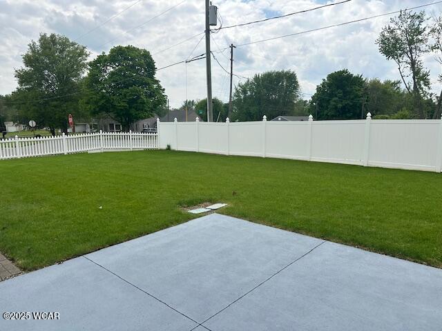 1461 Cessna Ave, Lima, OH 45807 - view of yard with a patio area