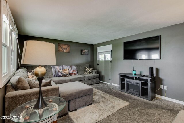 236 Lincoln Dr, Celina, OH 45822 - living area featuring carpet floors and baseboards