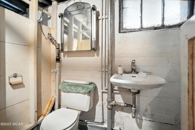 517 Marian Ave, Lima, OH 45801 - bathroom with toilet and a sink