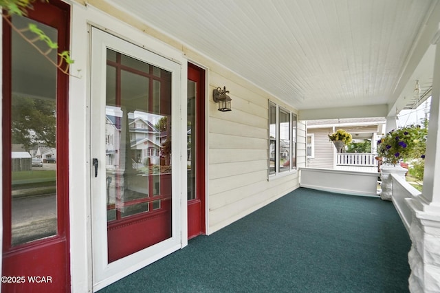 517 Marian Ave, Lima, OH 45801 - view of covered porch