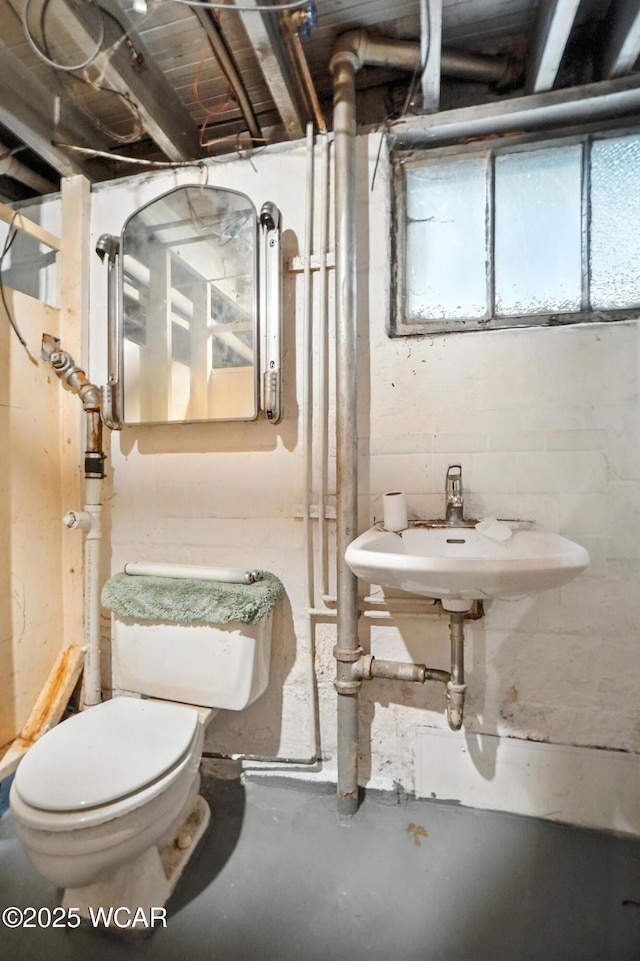 517 Marian Ave, Lima, OH 45801 - basement with a sink