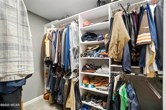 2635 Adgate Rd Unit 1D # 210, Lima, OH 45805 - walk in closet with tile patterned floors