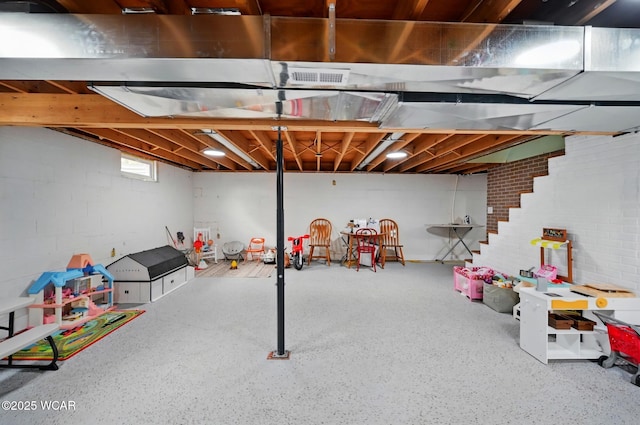 2636 Debbie Dr, Elida, OH 45807 - below grade area with stairway