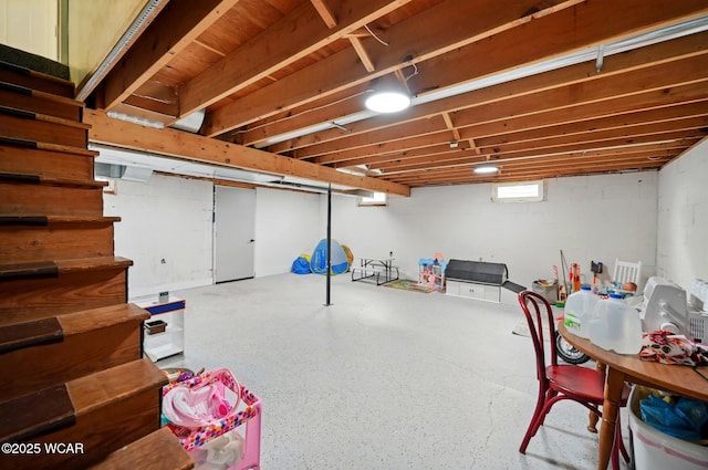 2636 Debbie Dr, Elida, OH 45807 - below grade area with stairway