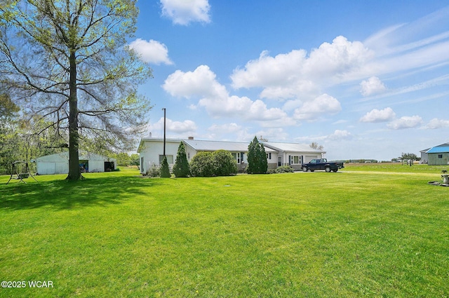 18698 Rd 48, Grover Hill, OH 45849 - view of grassy yard