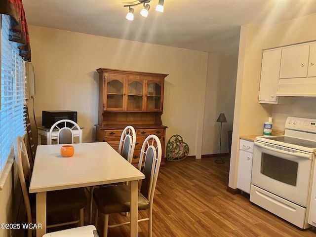 1121 Bahama Dr, Lima, OH 45801 - dining room featuring dark wood-style flooring