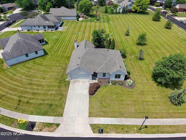 81 Riley Creek Ct, Bluffton, OH 45817 - aerial perspective of suburban area