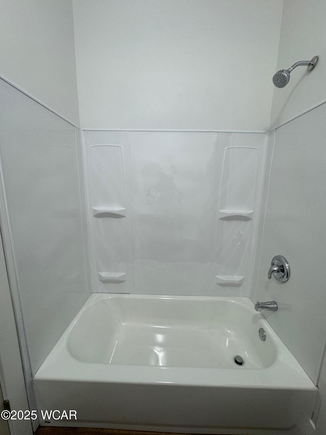 full bath with bathing tub / shower combination