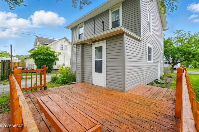 219 W O Connor Ave, Lima, OH 45801 - view of deck