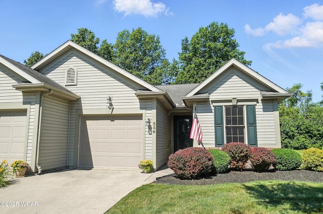 556 Westerly Dr, Lima, OH 45805 - ranch-style home with a garage and concrete driveway