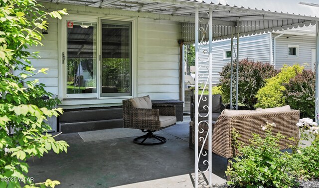 1851 Wendell Ave, Lima, OH 45805 - view of patio with a pergola