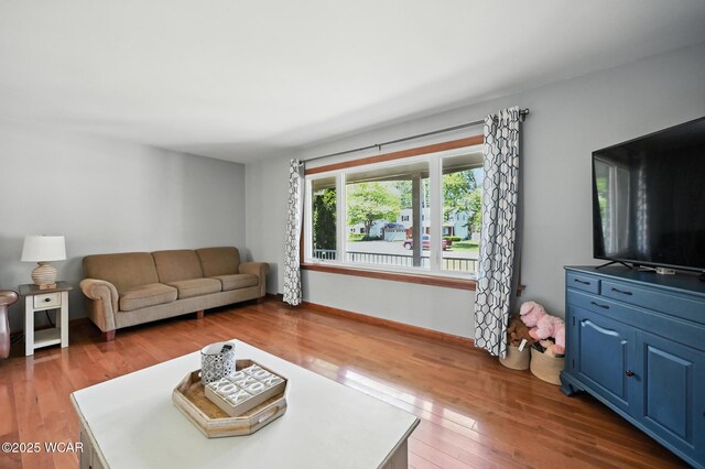 1851 Wendell Ave, Lima, OH 45805 - living room with wood finished floors and baseboards