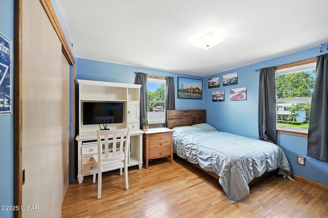 1851 Wendell Ave, Lima, OH 45805 - bedroom featuring light wood-style floors and a closet
