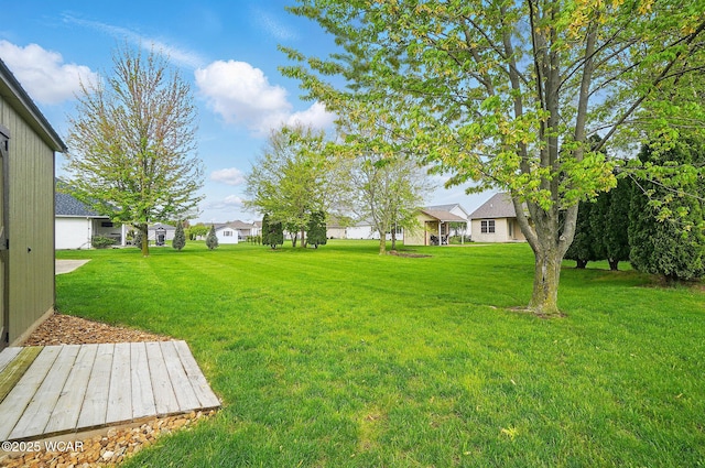 1330 Christina St, Delphos, OH 45833 - view of grassy yard featuring a residential view