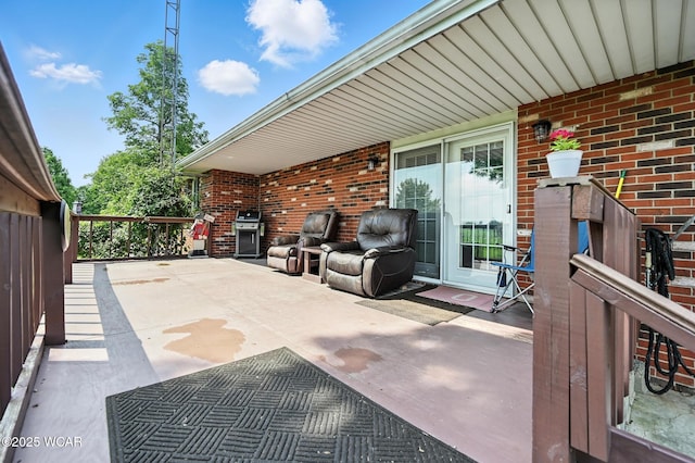 10815 Holdgreve Rd, Delphos, OH 45833 - view of patio / terrace featuring a grill