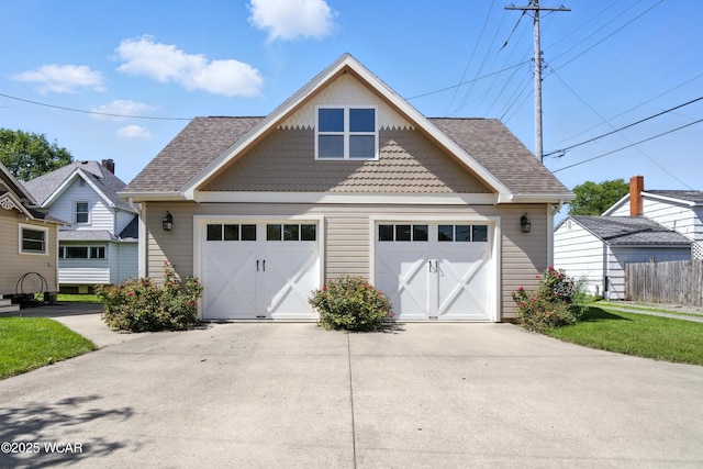 302 N Market St, Van Wert, OH 45891 - garage featuring concrete driveway