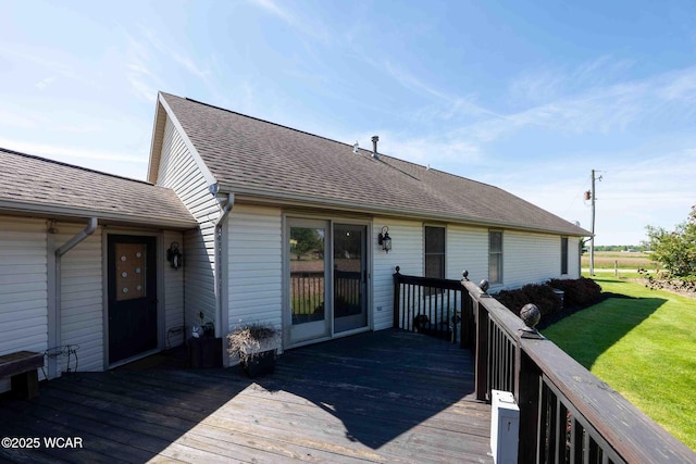 16070 Rd S, Columbus Grove, OH 45830 - wooden terrace with a yard