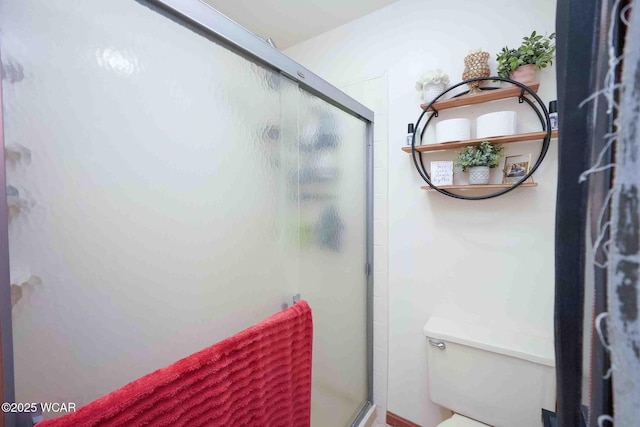 16070 Rd S, Columbus Grove, OH 45830 - bathroom with a stall shower and toilet