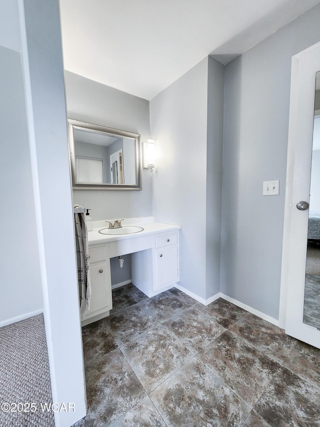 2028 Greendale Ave, Findlay, OH 45840 - bathroom with vanity and baseboards