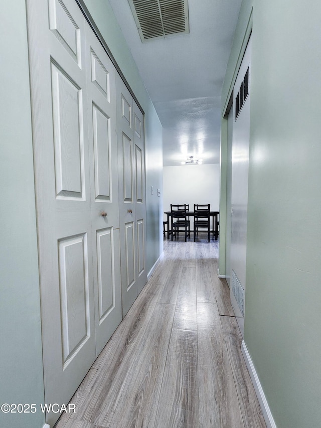 2028 Greendale Ave, Findlay, OH 45840 - hall with light wood-type flooring and baseboards