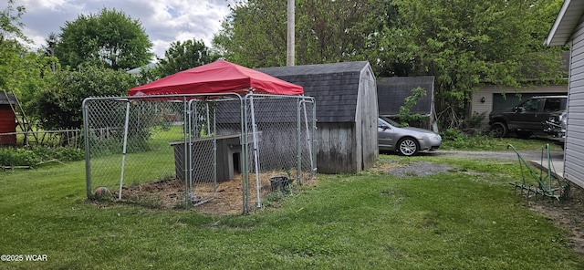 209 Wagner St, Alger, OH 45812 - view of green lawn with an outdoor structure