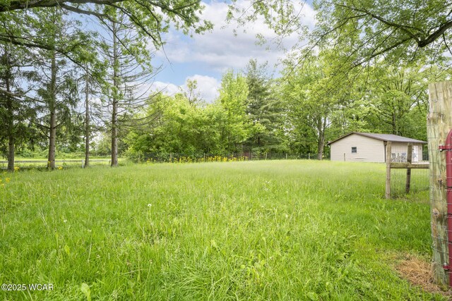 247 W State St, West Mansfield, OH 43358 - view of yard