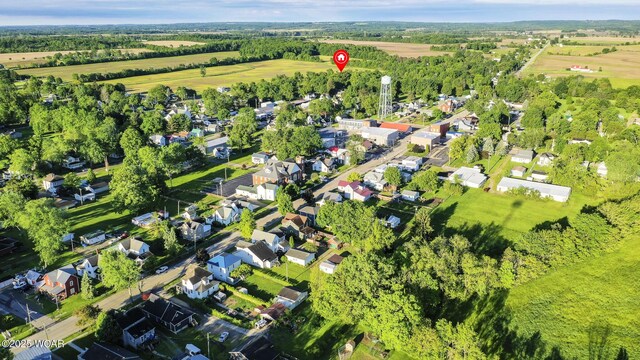 247 W State St, West Mansfield, OH 43358 - aerial view of property's location