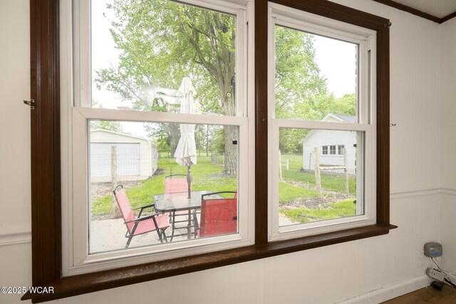 247 W State St, West Mansfield, OH 43358 - detailed view of ornamental molding