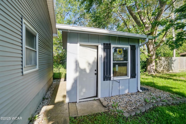 2432 Kunneke Ave, Lima, OH 45805 - view of outbuilding featuring an outbuilding and fence