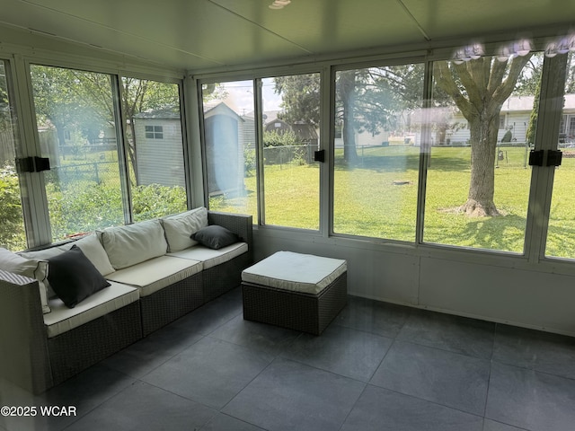 1821 Rice Ave, Lima, OH 45805 - sunroom / solarium with plenty of natural light and an outdoor living space