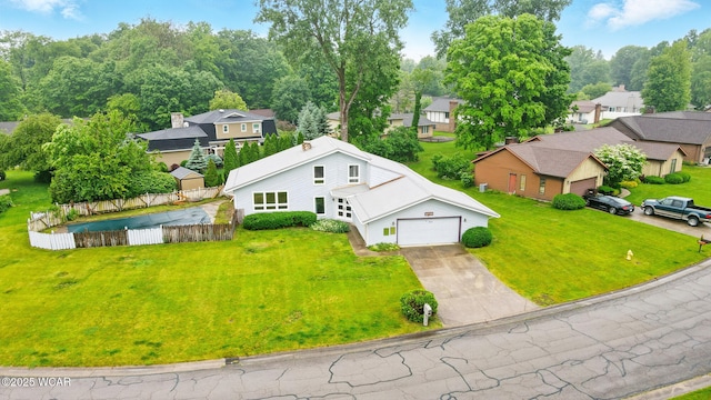 1380 Timberlane Dr, Lima, OH 45805 - aerial perspective of suburban area