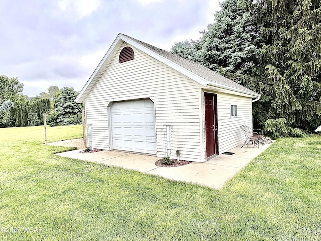 4095 N Cole St, Lima, OH 45807 - view of detached garage