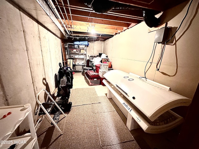 4095 N Cole St, Lima, OH 45807 - view of unfinished basement