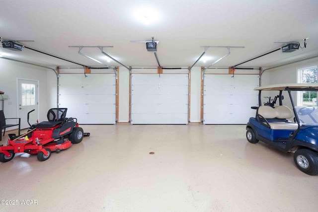 17210 State Route 694, Ottawa, OH 45875 - garage featuring a garage door opener