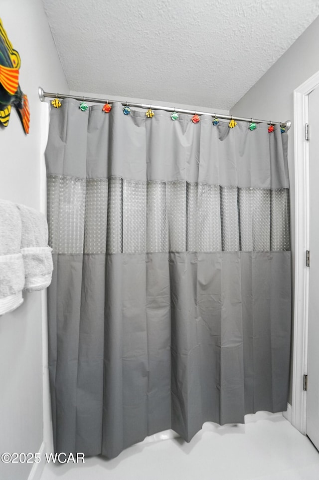7407 Mingo Way, Russells Point, OH 43348 - full bathroom with a textured ceiling